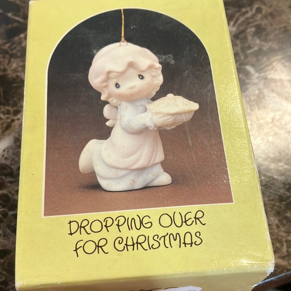 Dropping over for Christmas ornament